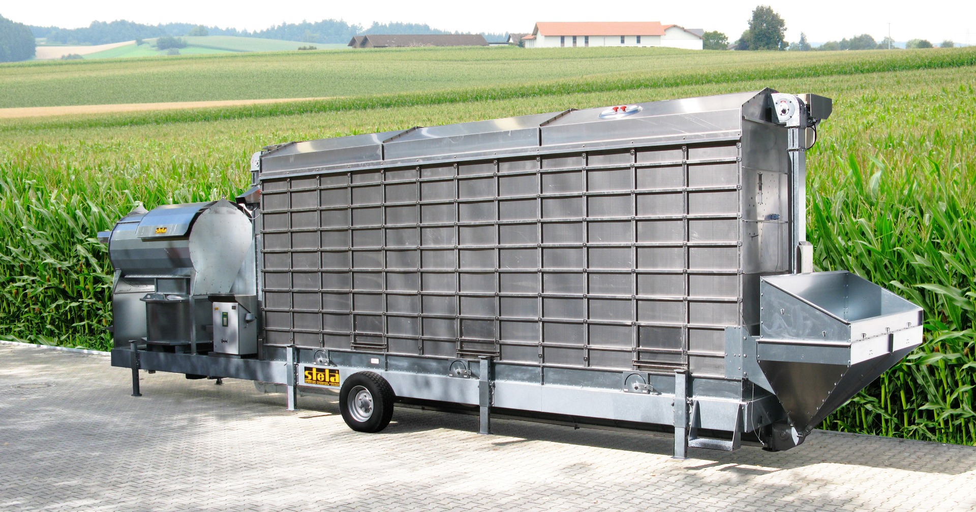 Mobile maize dryer <br>STELA MUF